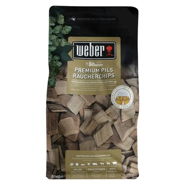 Weber RÄUCHERCHIPS Bitburger Premium Pils