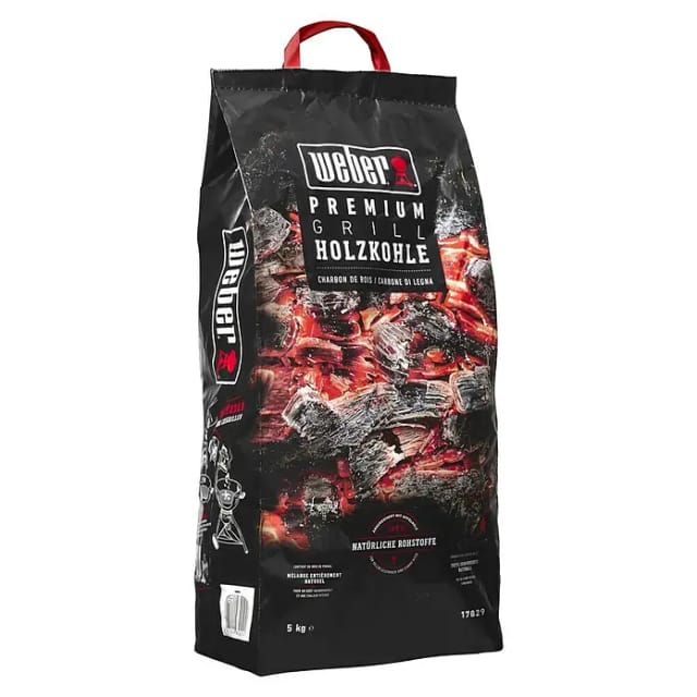 Weber Premium Holzkohle 5 kg