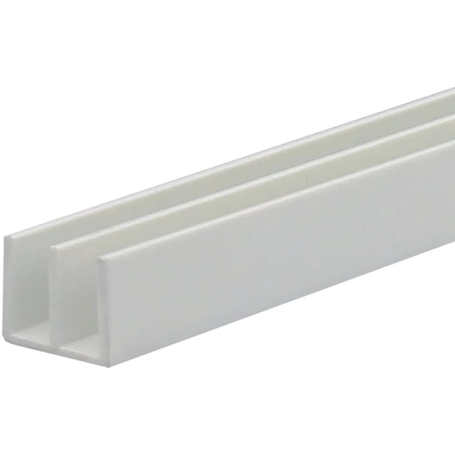 Arcansas W-förmig PVC 16 mm x 6 mm x 1.000 mm