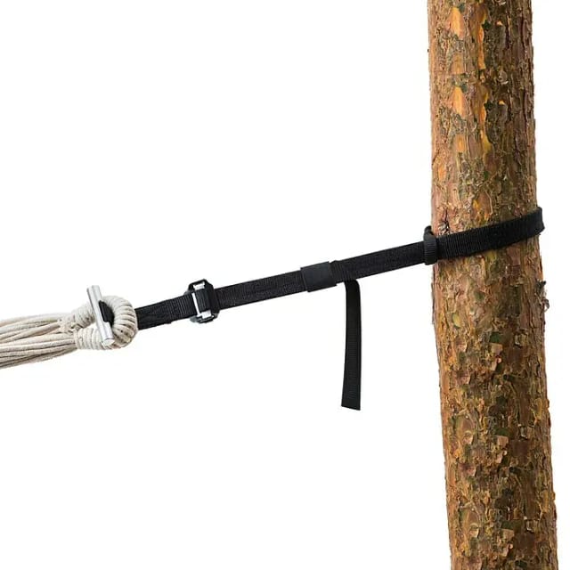 T-Strap Hängegurt-Set für Hängematte Schwarz