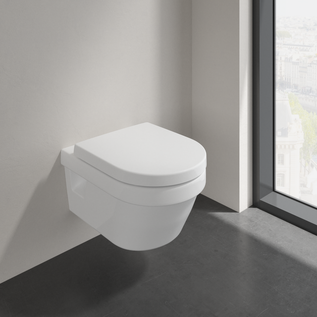Villeroy & Boch Wand-WC-Set Architectura Tiefspüler Weiß