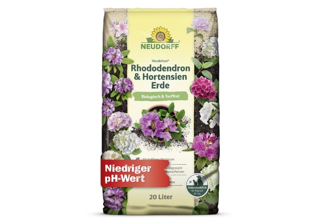 Neudorff NeudoHum Rhododendron- & HortensienErde 20 Ltr. torffrei