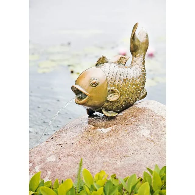Heissner Teichfigur Großer Fisch