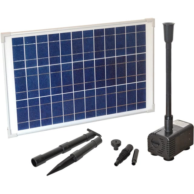 Heissner Solar-Teichpumpen-Set ca.1000,/h