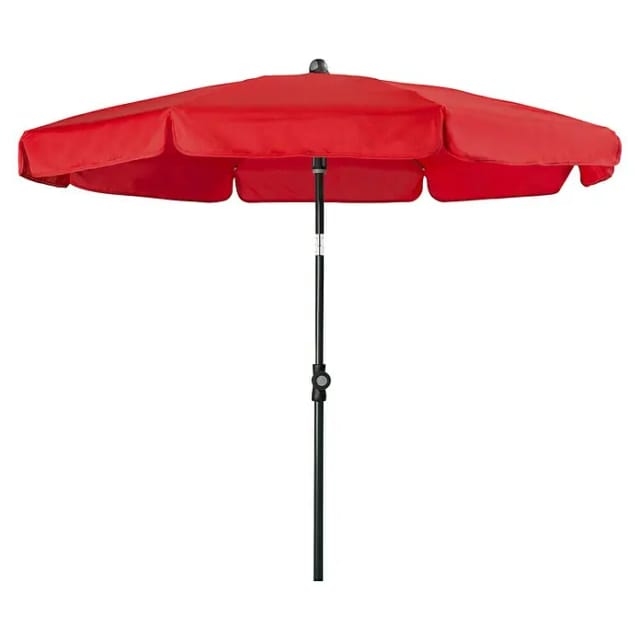 Doppler Balkonschirm Sunline Ø 149 cm Rot mit Schieber