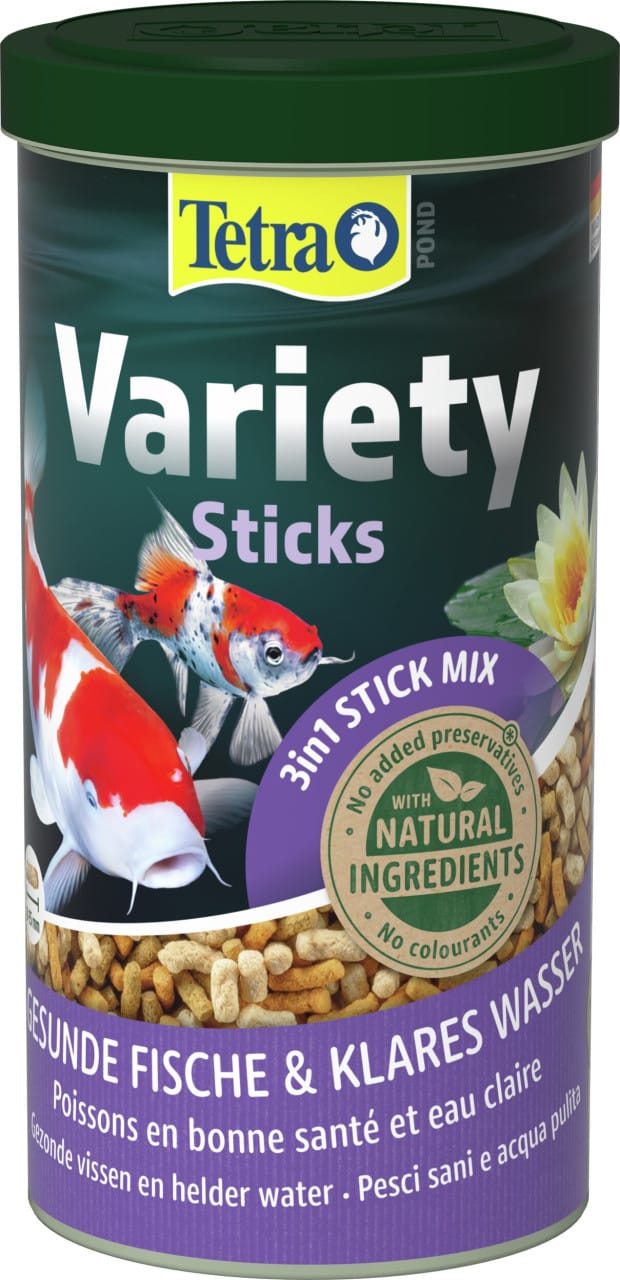 Tetra Pond Fischfutter Variety Sticks 1,
