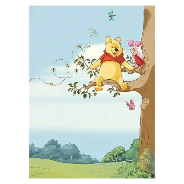 Komar Fototapete Winnie Pooh Tree 184 x 254 cm