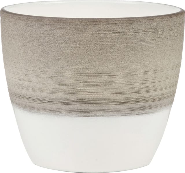Scheurich Übertopf 950 Ø 11 cm Espresso Cream
