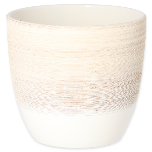 Scheurich Übertopf 950 Ø 19 cm Vanilla Cream