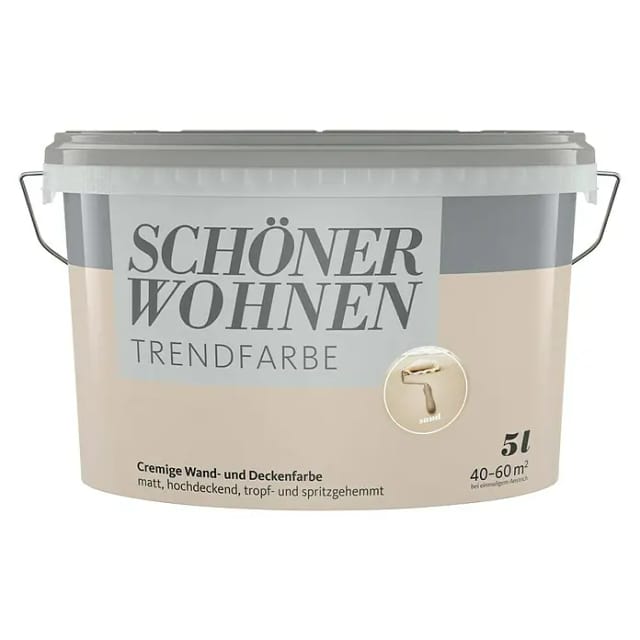 Schöner Wohnen Trendfarbe Sand matt 5,