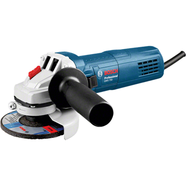 Bosch Professional Winkelschleifer GWS 750-125 inkl. Diamanttrennscheibe 125 mm