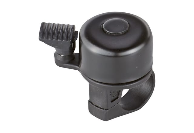 Prophete Mountainbike-Glocke Silber-Schwarz