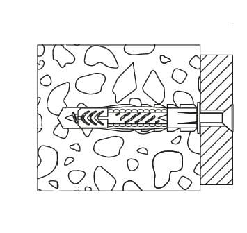 Fischer Universaldübel UX 6 x 50 (50 ST)