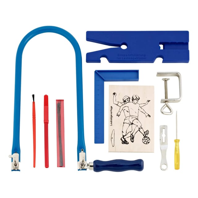 LUX-TOOLS Laubsäge Satz 15-teilig