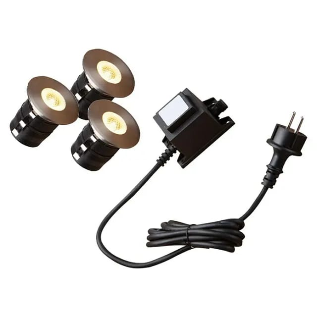 Heissner SMART LIGHT Starter-Set Decklights Warmweiss
