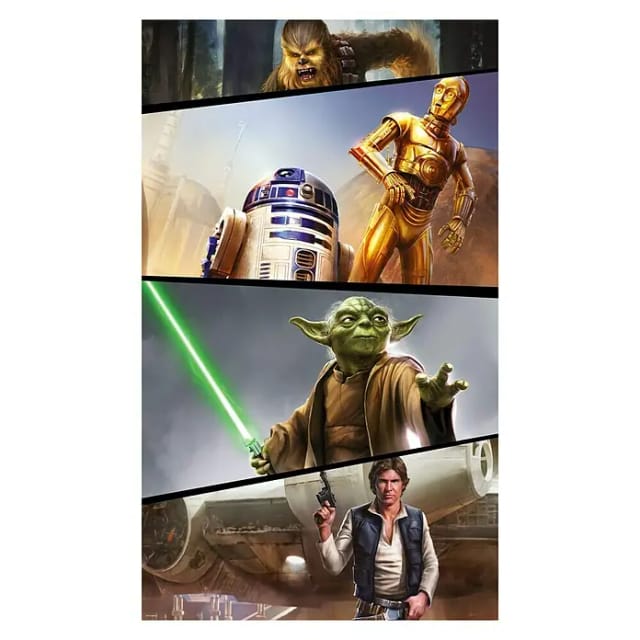 Komar Fototapete Vlies Star Wars Moments Rebels 120 x 200 cm