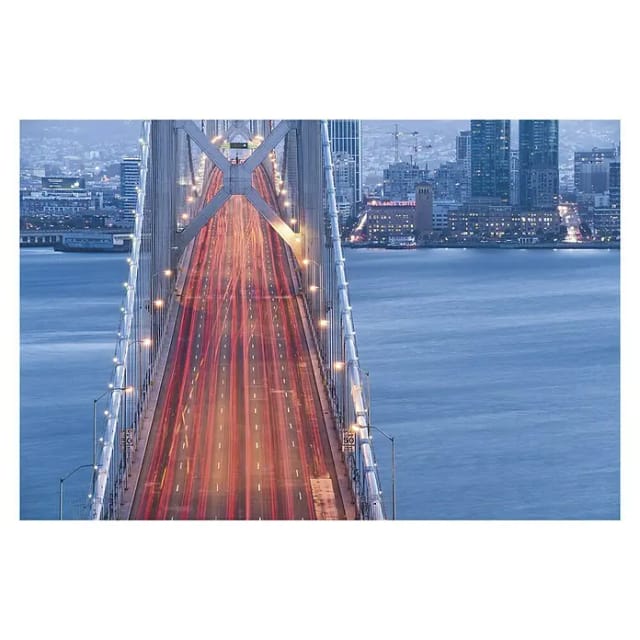 Komar Fototapete Vlies San Francisco Blues 300 x 200 cm