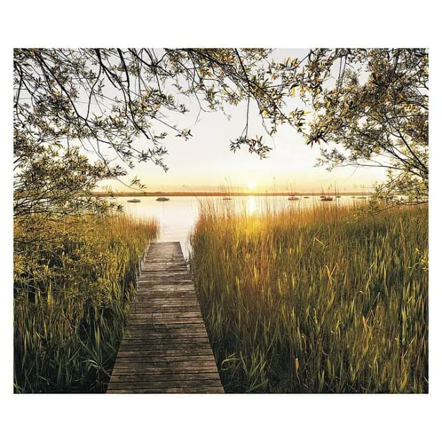 Komar Fototapete Vlies Lakeside 300 x 250 cm