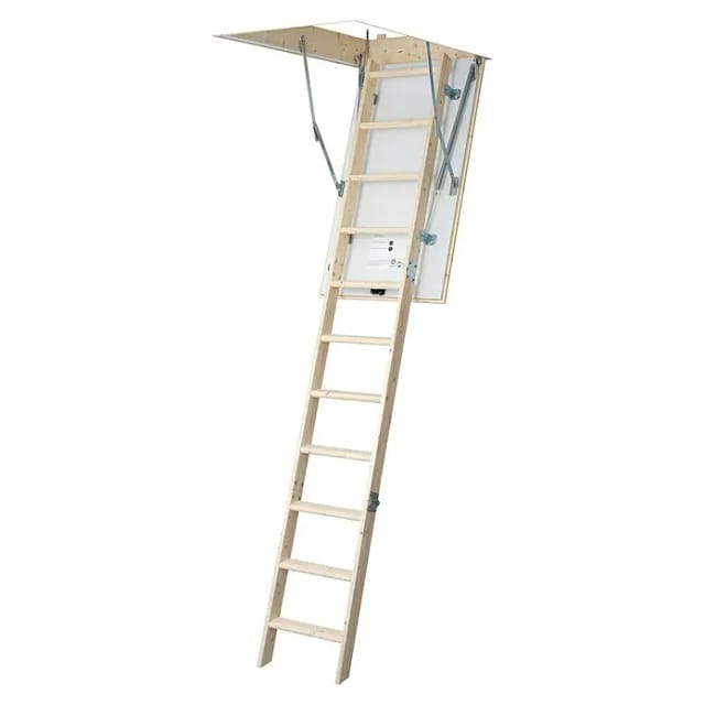Dolle Bodentreppe Pur Set 112x70 cm wärmegedämmt U-Wert 1,6 Höhe bis 260 cm