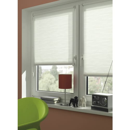 Gardinia Easy Fix Plissee Greta Verspannt Rauchblau 80 cm x 130 cm
