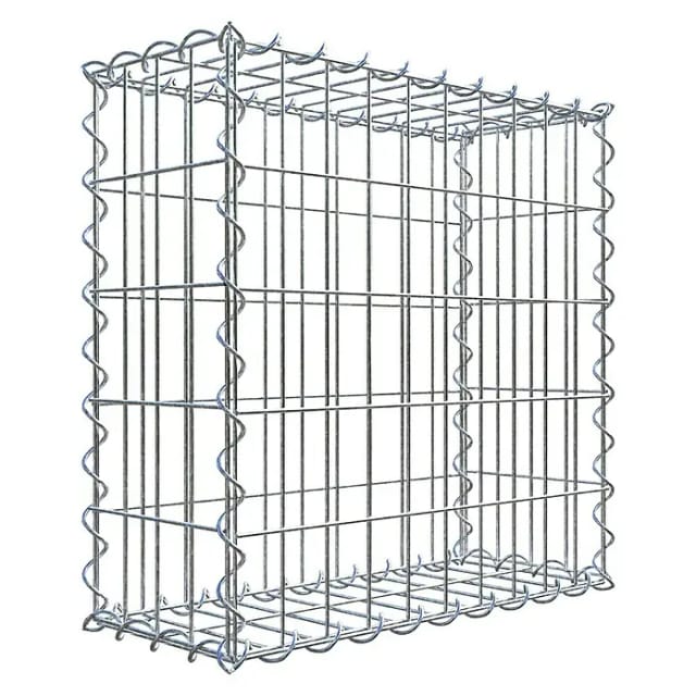 Gabiona Gabione 50 cm x 50 cm x 20 cm Maschenw 5 cm x 10 cm