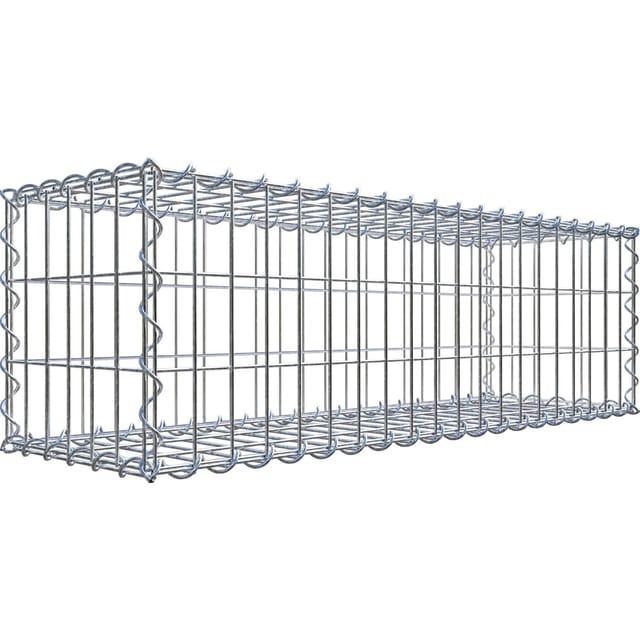 Gabiona Gabionenkorb 30 cm x 100 cm x 30 cm Maschenw 5 cm x 10 cm