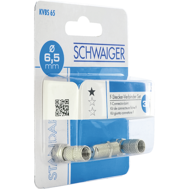 Schwaiger F-Verbinder-Set