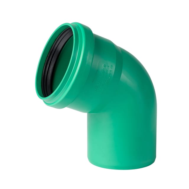 Kanalgrundrohr 2000 Bogen 67 Grad DN 125