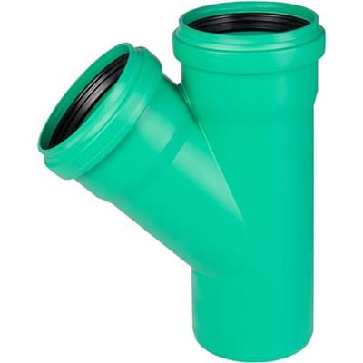 Kanalgrundrohr 2000 Einfachabzweig 45 Grad DN 160/160