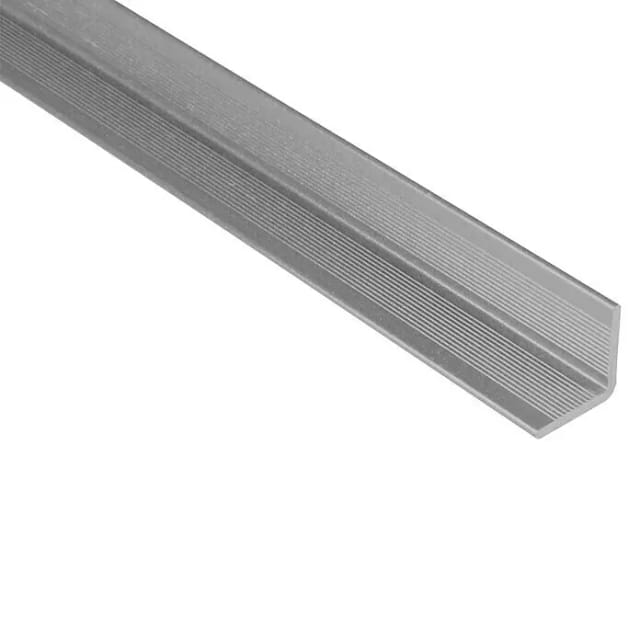 Kovalex WPC Wandabschlussleiste Grau 4 cm x 4 cm x 250 cm