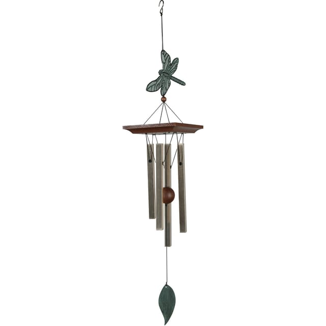 Nature´s Melody Garden-Decor Klangspiel Libelle 62 cm Hellgold