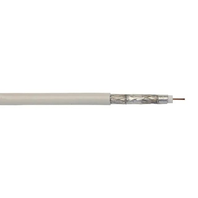 Koaxialkabel 4-S 120 db Weiß 25 m