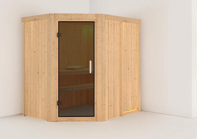 Karibu Sauna Cleo Natur
