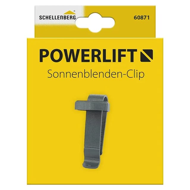 Schellenberg Sonnenblenden-Clip Powerlift für Torantrieb-Handsender