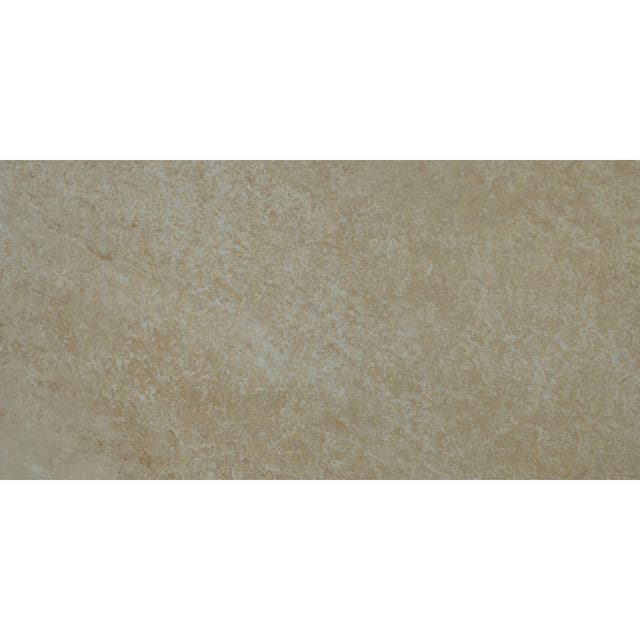 Terrassenplatte Feinsteinzeug Manhattan Beige 60 x 90 x 2 cm