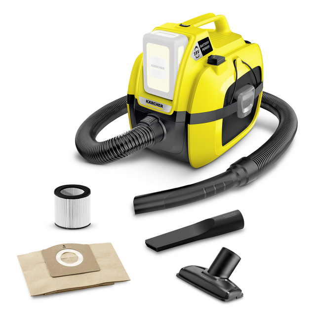 Kärcher Akku Nass Trockensauger WD 1 Compact Battery 18V 2,5 Ah