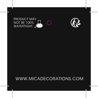 Mica Decorations Korb Atlantic Ø 18 cm Hellbraun