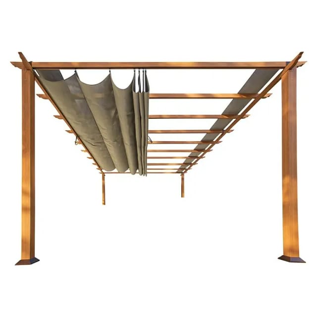Pavillon Pergola Gazebo Florenz Wood