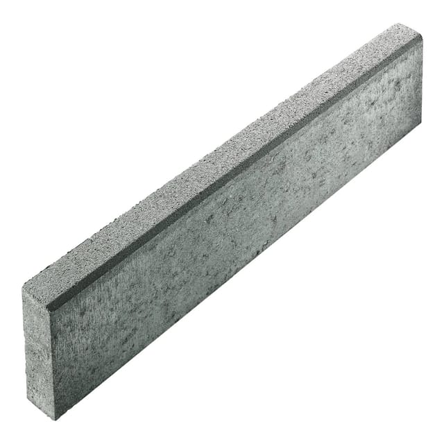 Tiefbordstein Beton Grau 8 x 30 x 100 cm