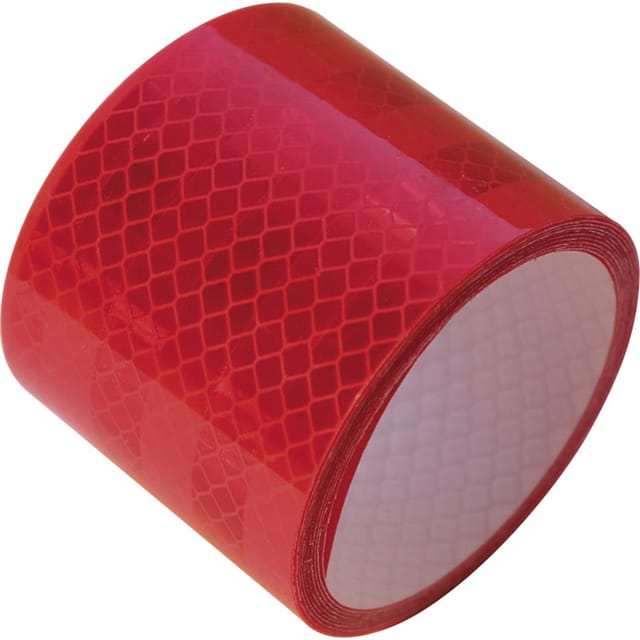 Las Reflektorband selbstklebend Rot