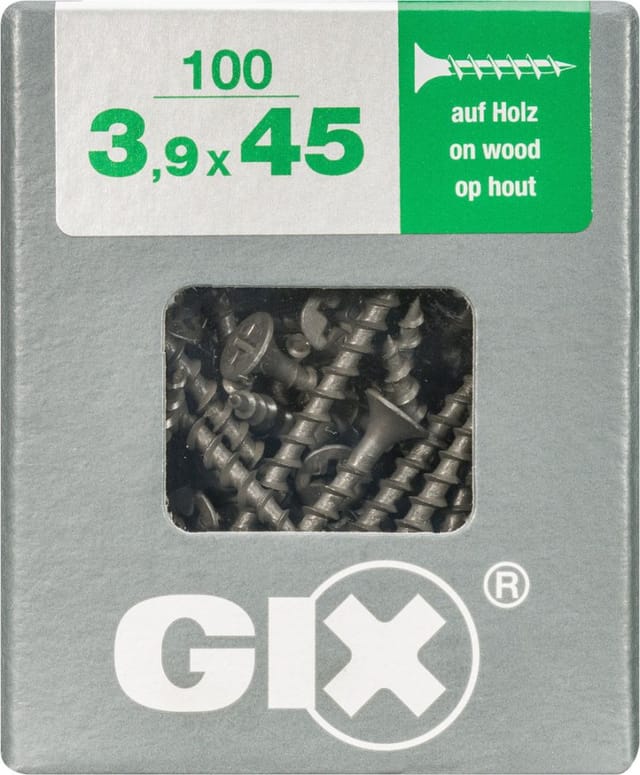 Gix Typ B 3,9 mm x 45 mm 100 Stück