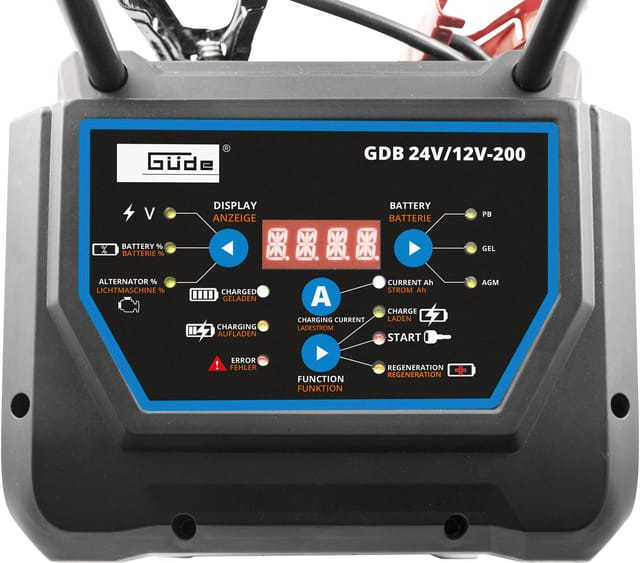 Güde Batterielader Digital GDB 24V/12V-200