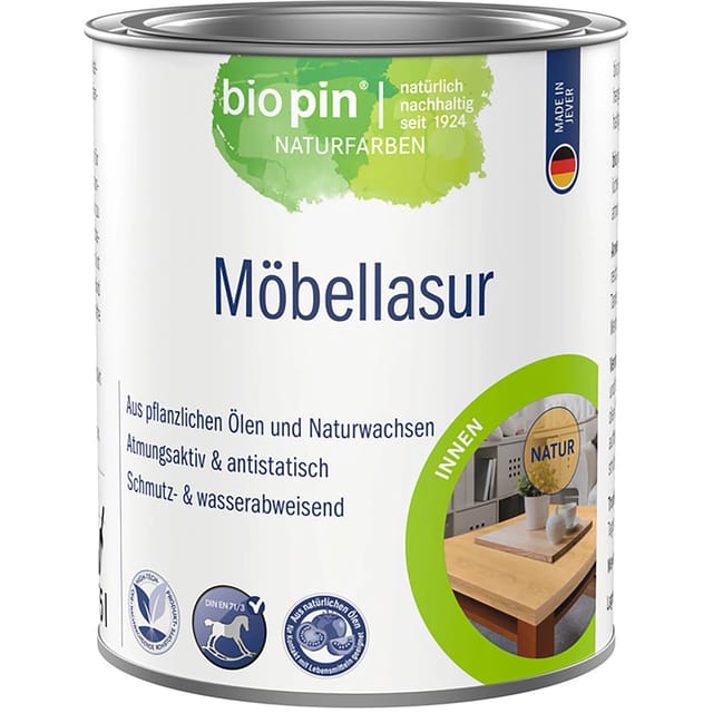 Biopin Möbellasur Natur 375 ml