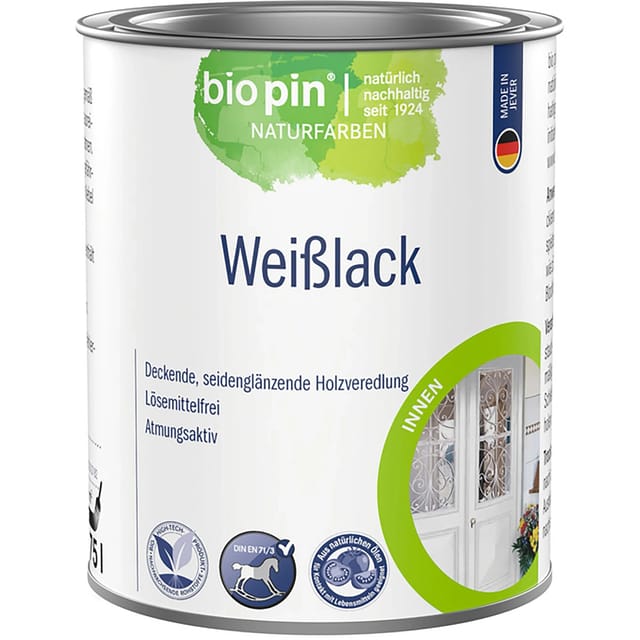 Biopin Weißlack 750 ml