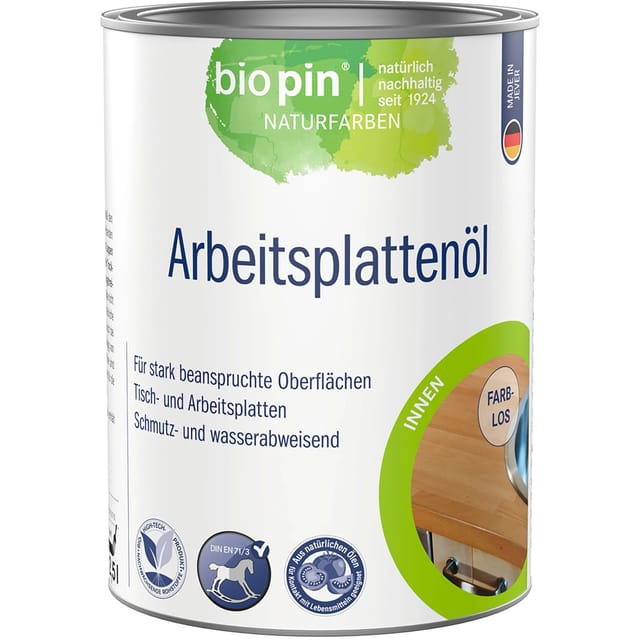Biopin Arbeitsplattenöl 2,5,