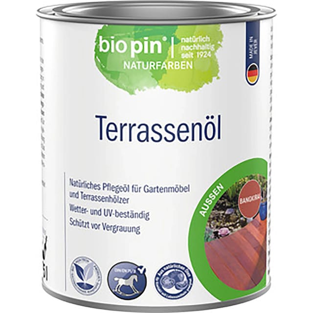 Biopin Terrassenöl Bangkirai 750 ml