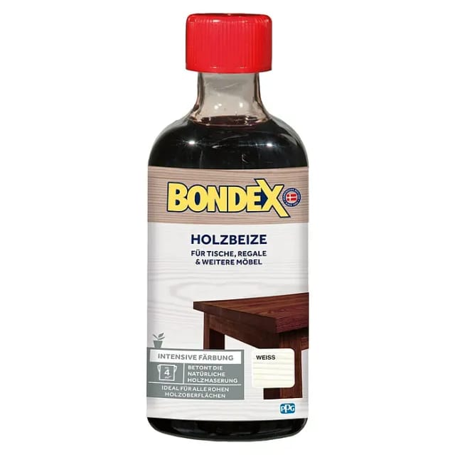 Bondex Holzbeize Weiß 250 ml