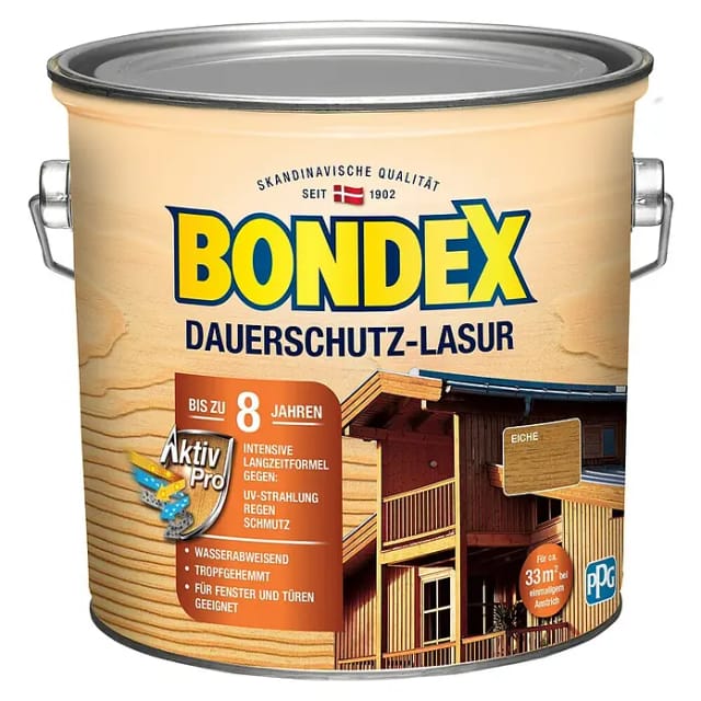 Bondex Dauerschutz-Lasur Eiche 2,5,
