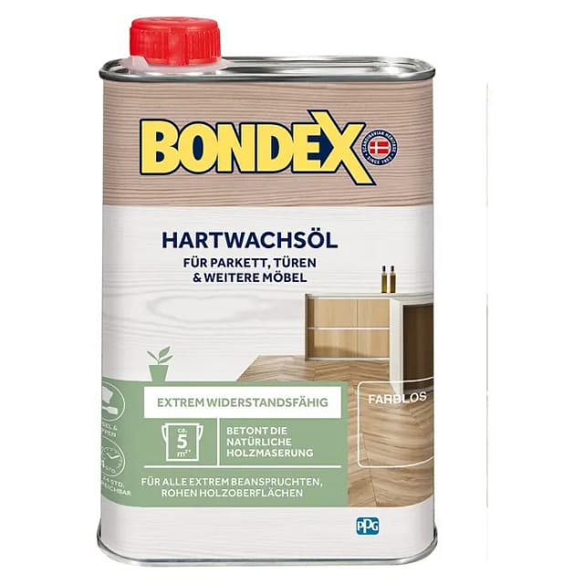Bondex Hartwachs-Öl Transparent 250 ml