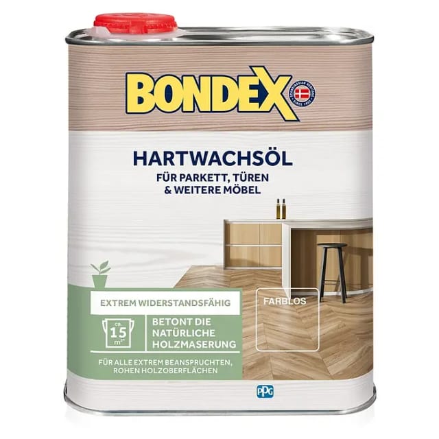 Bondex Hartwachs-Öl Transparent 750 ml